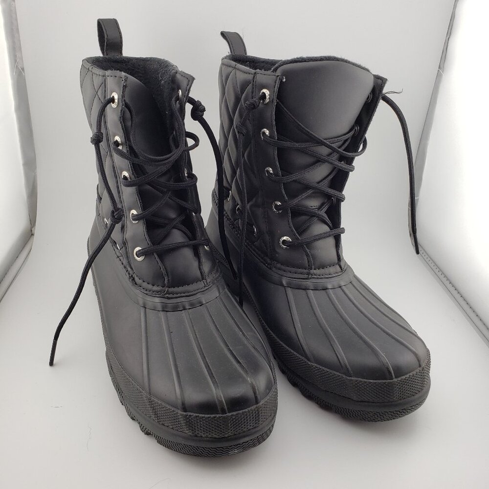 Sperry Topsiders Boots 7 Womens Gosling Quilted Snow Duck Boots